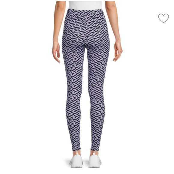 Versace Monogram Print Leggings - Picture 3 of 8